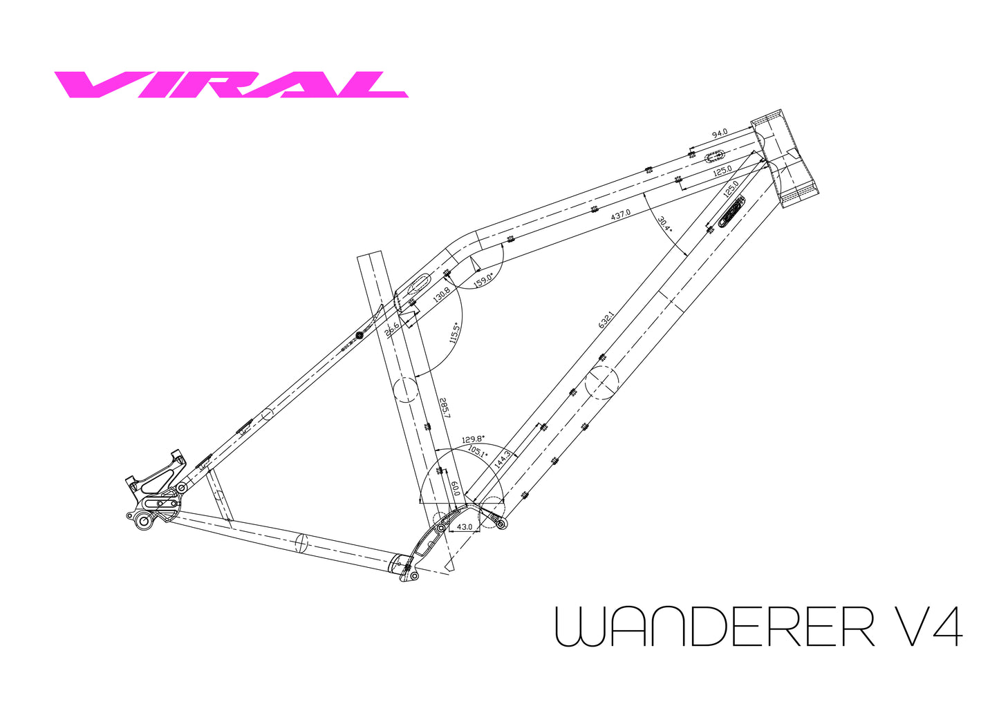Viral Wanderer Frame Kit